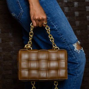Anya Recycled Vegan Leather Shoulder Bag